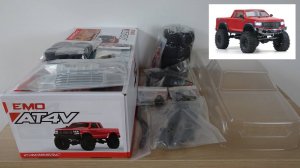 Cross-RC EMO AT4V пикап 1:10 Р/У краулер - Распаковка и нестандартные детали