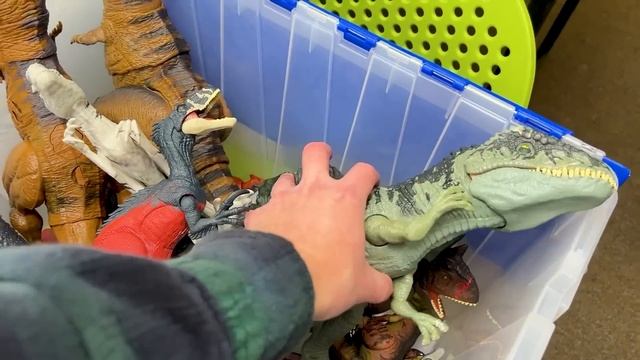 BIGGEST TO SMALLEST: Jurassic World, Godzilla, & Kong | T-Rex, Dreadnoughtus, and More! смотреть онлайн