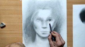 КАК НАРИСОВАТЬ ЛИЦО (портрет) человека карандашом С НУЛЯ? Крутая методика для НАЧИНАЮЩИХ!