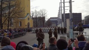 Tallinn - 4K - Independence Day in Estonia - 24.02.2022