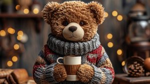 Растворимый кофе в стакане…