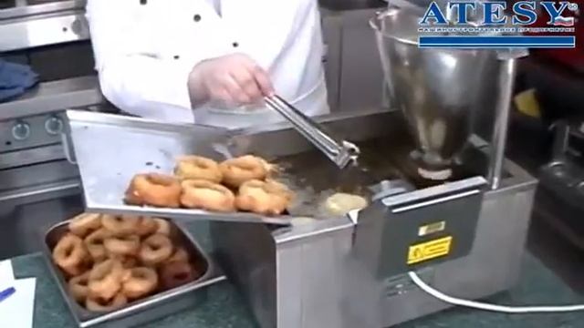 Работа пончикового аппарата Гольфстрим
