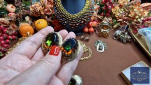 24. Одна из лучших винтажных находок! Осенние винтажные украшения 2 часть