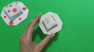 ШЛЯПКА В ТЕХНИКЕ ОРИГАМИ