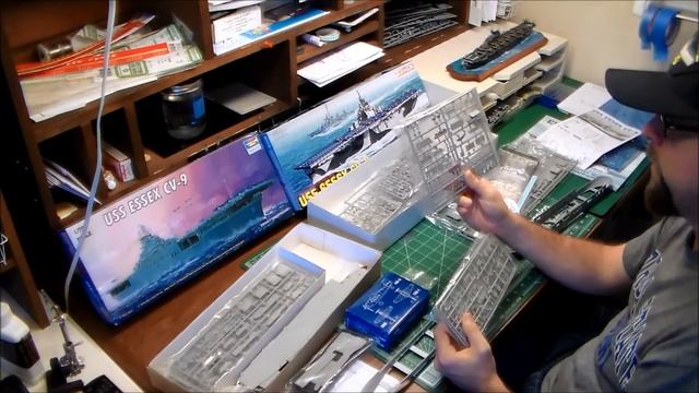 1:700 USS Essex Comparison - Dragon vs. Trumpeter