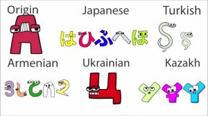 Alphabet lore but it's different Alphabets (US RU GR VN PL KR)