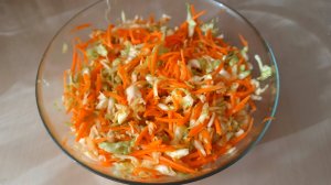 Польза и вкус: как приготовить салат с капустой и морковью