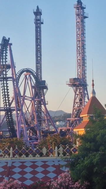 Американские Горки в Сочи Парки кто катался напишите в коментах сильно страшно!!! смотреть онлайн