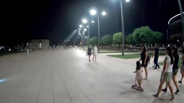 Уникальный парк ,,Краснодар" ночью/Unique park in Krasnodar city at night🌆