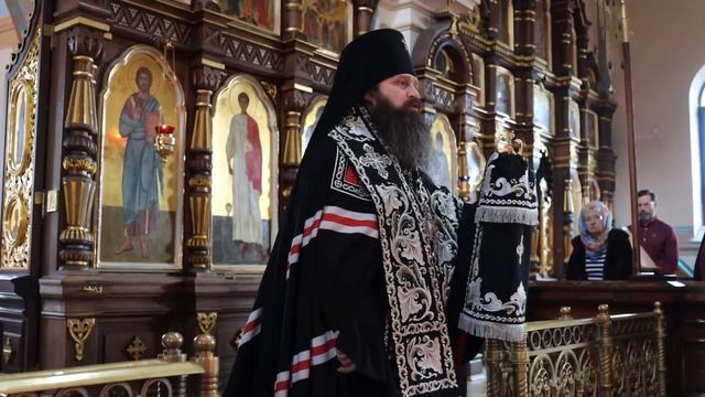 Чин прощения. Напутственное слово архиепископа Антония