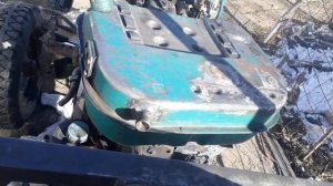 Часть 1 Реставрация ЮМЗ переделка кабины, рулевой системы, кулисы КППП и всякая прочая