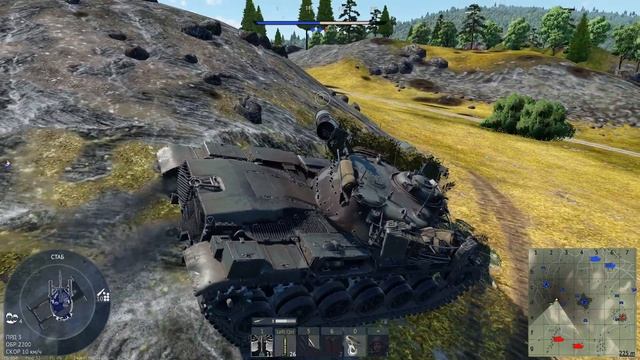 Слабая ядерка от слабого танкиста 17 | Израиль Гидра Магах 8.7 | War Thunder смотреть онлайн