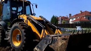 jCB 4cx работа погрузчиком
