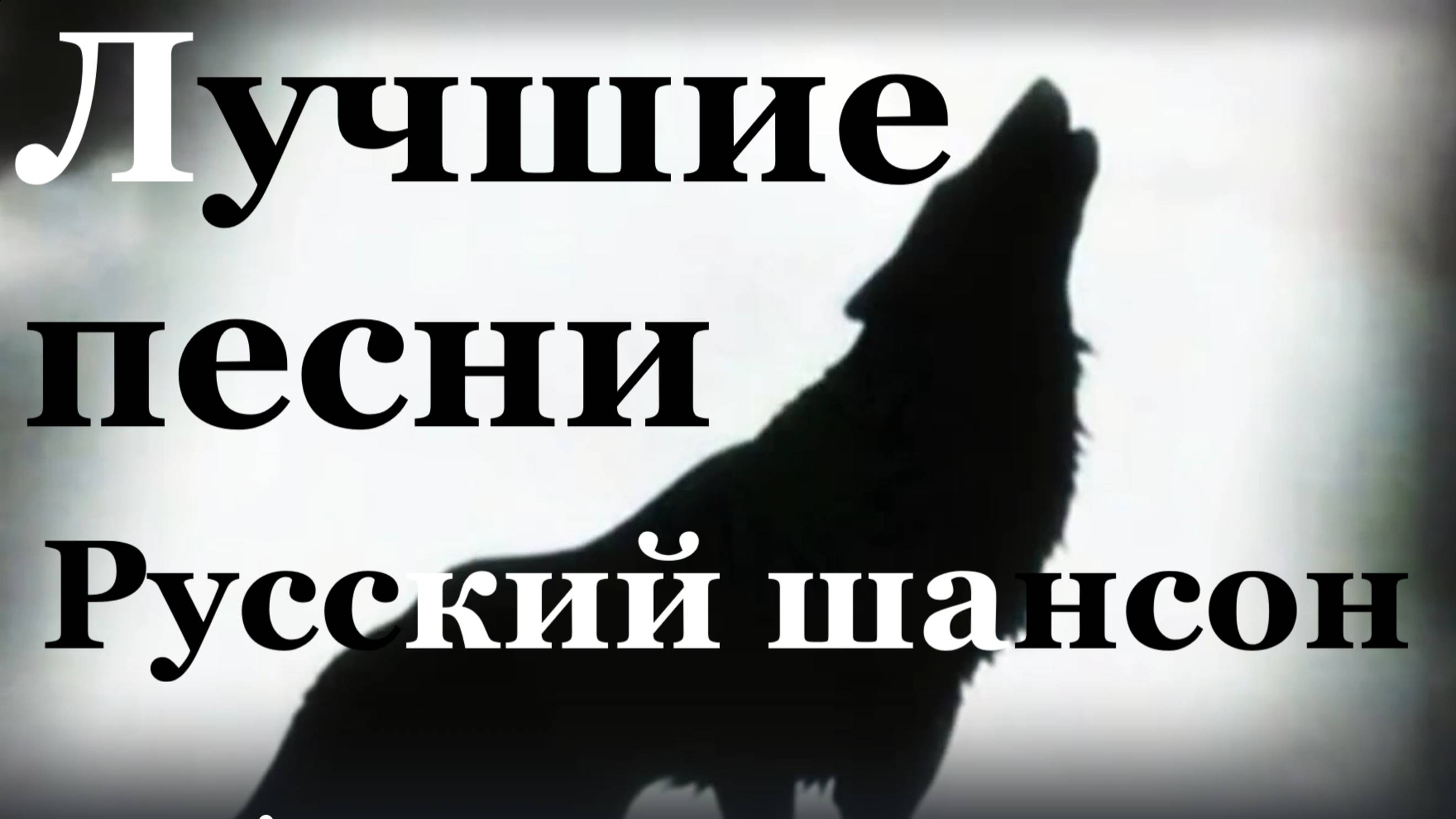 Песня Черный волк и Белая рысь Лучшие песни шансон русский