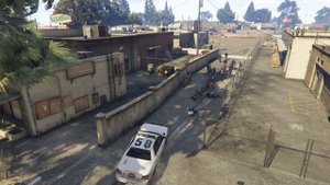 LSSD vs The Lost MC | GTA 5 NPC Wars 77