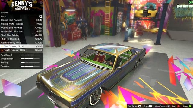 GTA 5 #105 Customize Lowrider Vapid Chino
