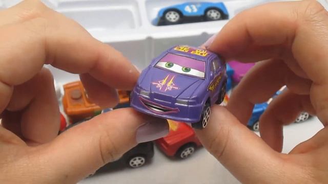 12 Disney Toy Car Pixar Cars Collection Play Vehicles Kinder Fun Мультики про машинки Молния Маквин смотреть онлайн