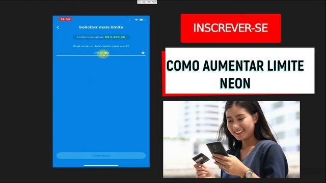 Como aumentar limite cartão Neon - RÁPIDO E FÁCIL! смотреть онлайн