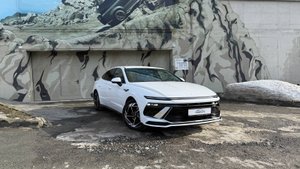 Вот это уровень. Hyundai Sonata, 2024 год