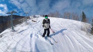 Башкортостан глц Абзаково. Фрирайд