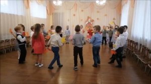 Осеннее развлечение в старшей группе "Алёнушка"