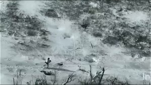 Наш боец увернулся от FPV дрона