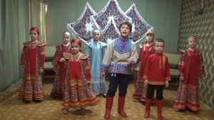 Ансамбль народной песни "Раздолье" млад. гр. 5-8 лет  "В хороводе были мы"