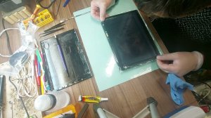 Как заменить тачскрин планшет IRBIS TZ184