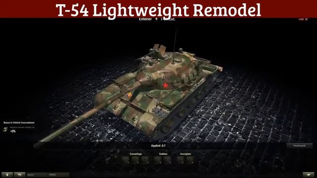 T-54 Lightweight Remodel смотреть онлайн