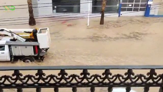 Spanish Flood! Palma Airport Paralyzed! Mallorca and Murcia are 90% sinking! смотреть онлайн