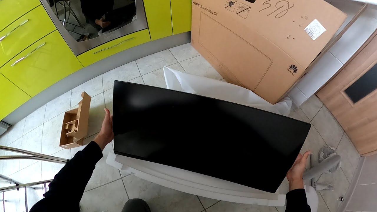 Распаковка и обзор игрового монитора HUAWEI MateView GT 34 (ZQE-CBA)
