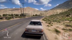 Forza Horizon 5 - Mercedes-Benz 500 E 1992 - Open World Free Roam Gameplay (XSX UHD) [4K60FPS]