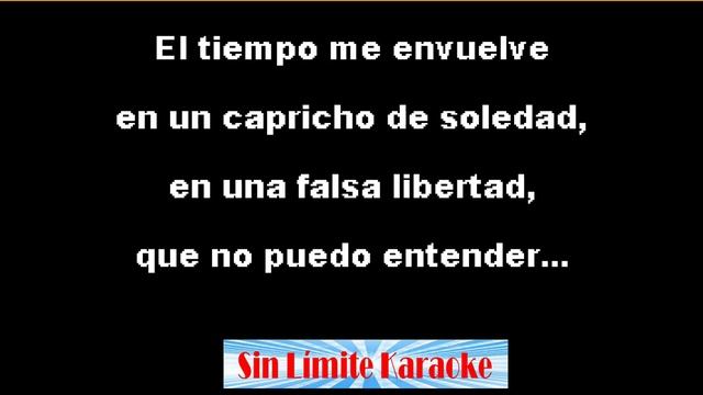 Sola Otra Vez - Lara Fabián - Karaoke Demo смотреть онлайн