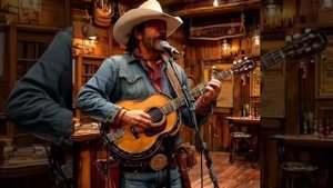 дельта блюз. что если бы не Вы? поёт и играет Suno. видеоряд шедеврум