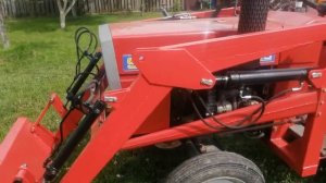 Погрузчик на минитрактор, своими руками.