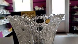 Ваза для цветов 30,5 см  Crystal Bohemia "Хрусталь резной /500PK" / 131071