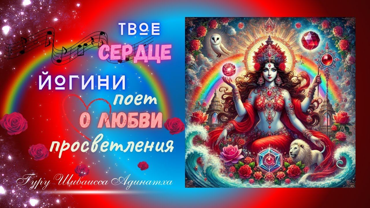 Твое сердце Йогини поет о любви просветления. Гуру Шиваисса Адинатха