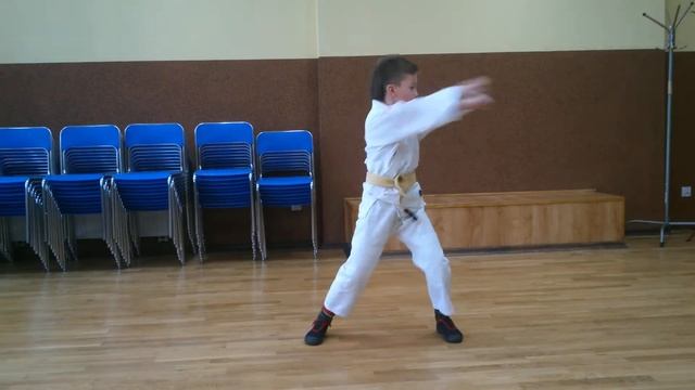 Bartek Czekaj - tekki shodan - karate shotokan смотреть онлайн