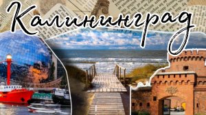 Влог: Калининград. Куршская коса,Музей мирового океана, Музей янтаря