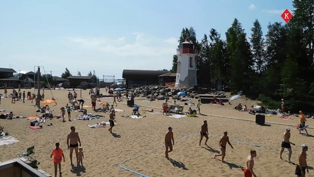 Где купаться в Ленобласти? Лучший общественный пляж на Ладожском озере