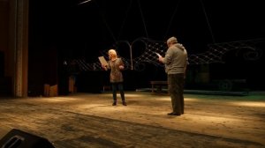 Ждём встречи с вами. Репетиция  мюзикла " Я люблю тебя эскадрилья "