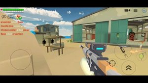 УГАРНЫЕ МОМЕНТЫ В ЧИКЕН ГАН | CHICKEN GUN FUNNY MOMENTS №4