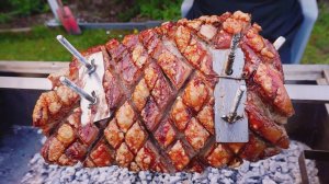 Так СВИНЫЕ РЕБРЫШКИ вы ещё не готовили! Очень сочная и вкусная свинина на вертеле