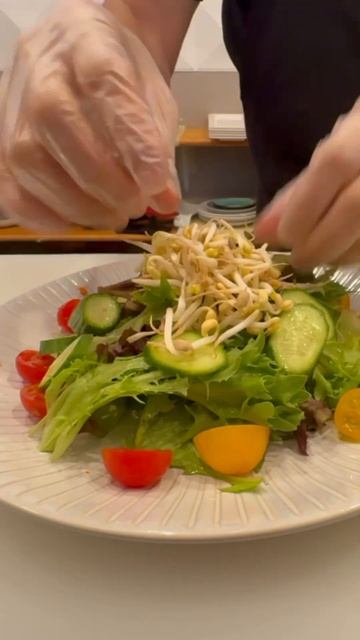 How to Make Easy Simple Quick Healthy BBQ Salad With Homemade Ginger Dressing #food #cooking #short смотреть онлайн