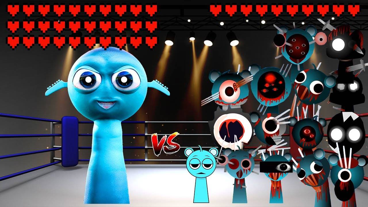 Спрунки против Эволюции монстров Скай Спрунки! Битва мемов смотреть онлайн