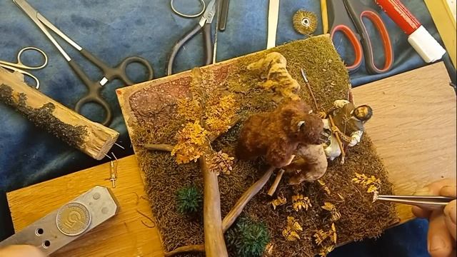 Князь Бой на охоте с собаками.Diorama смотреть онлайн