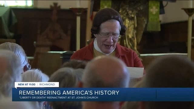 Richmond church hosts ‘Give Me Liberty’ reenactment on Fourth of July смотреть онлайн