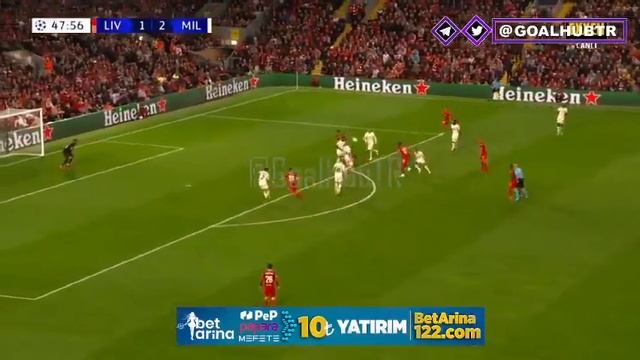 Liverpool vs AC Milan 2:2 SALAH GOAL