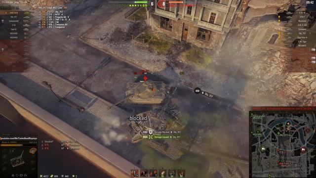 AMX 50 B - RARE PLAYER #18 - World of Tanks смотреть онлайн