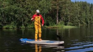 Тест сухого костюма SUP-VIRTA